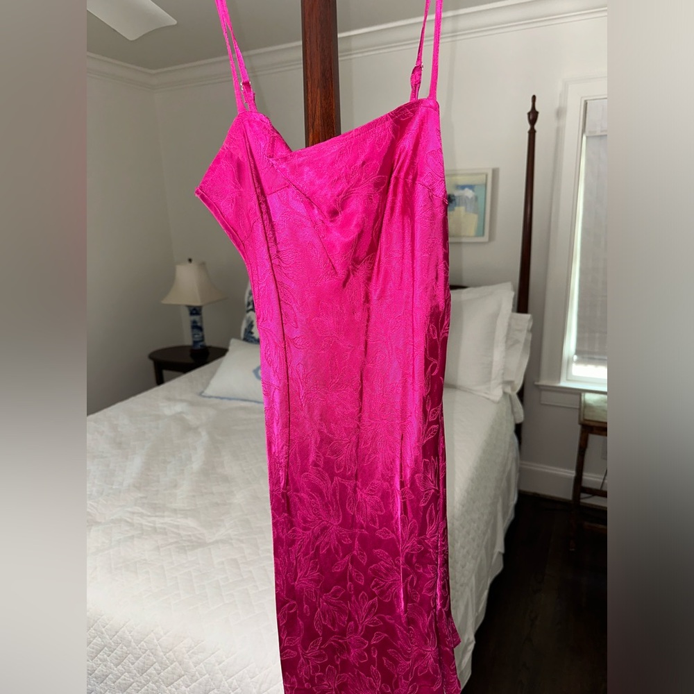 Pink sky to moon mini dress